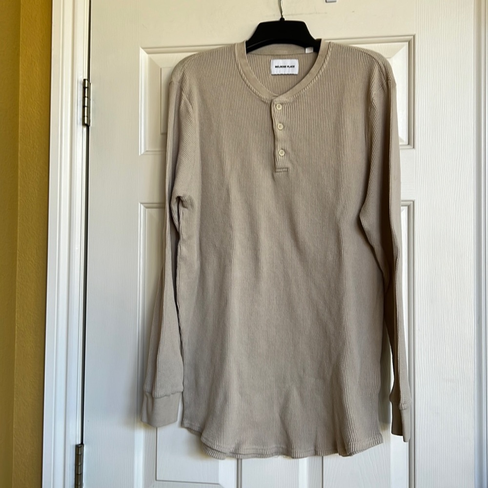 Melrose Place long sleeve mens top